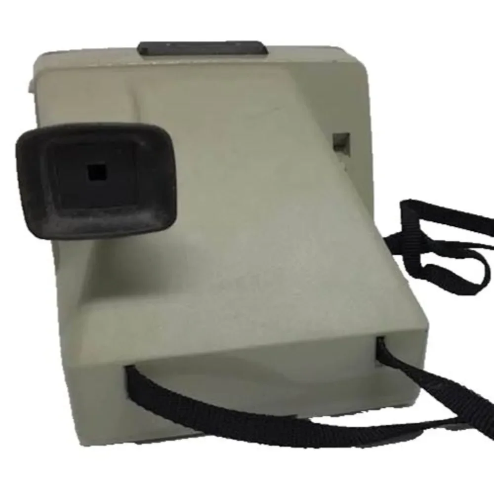 Polaroid Land Camera The Button Instant Film Decor Prop Repair Parts Strap Vtg